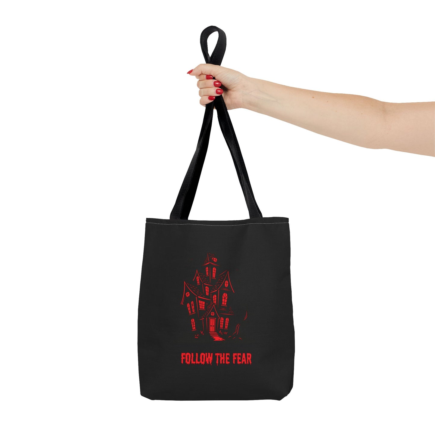 Spooky House Tote Bag – Follow the Fear Edition