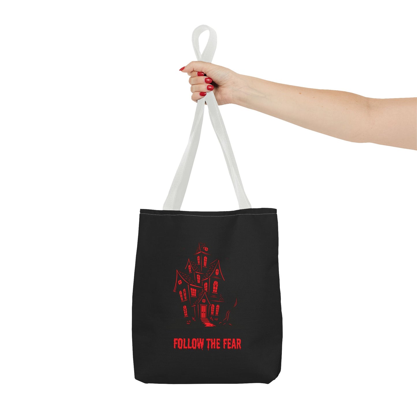 Spooky House Tote Bag – Follow the Fear Edition