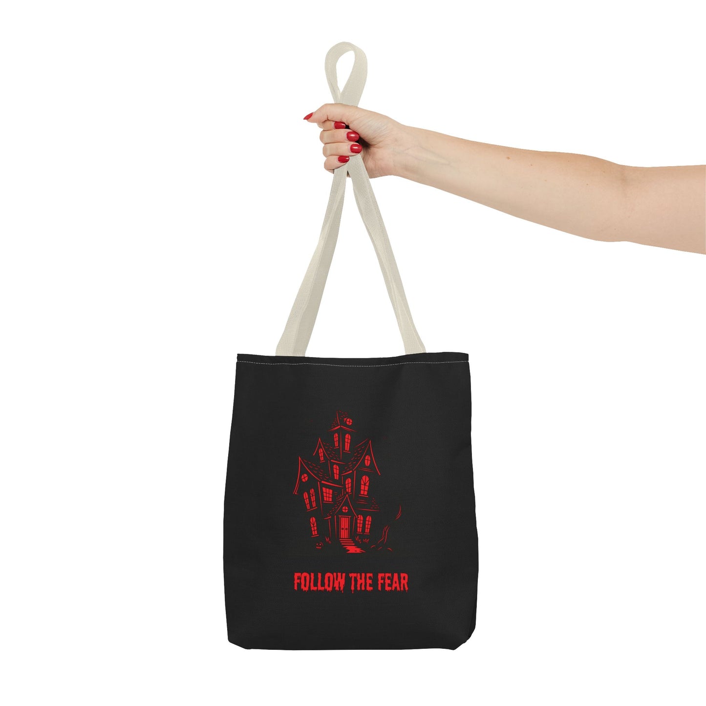 Spooky House Tote Bag – Follow the Fear Edition
