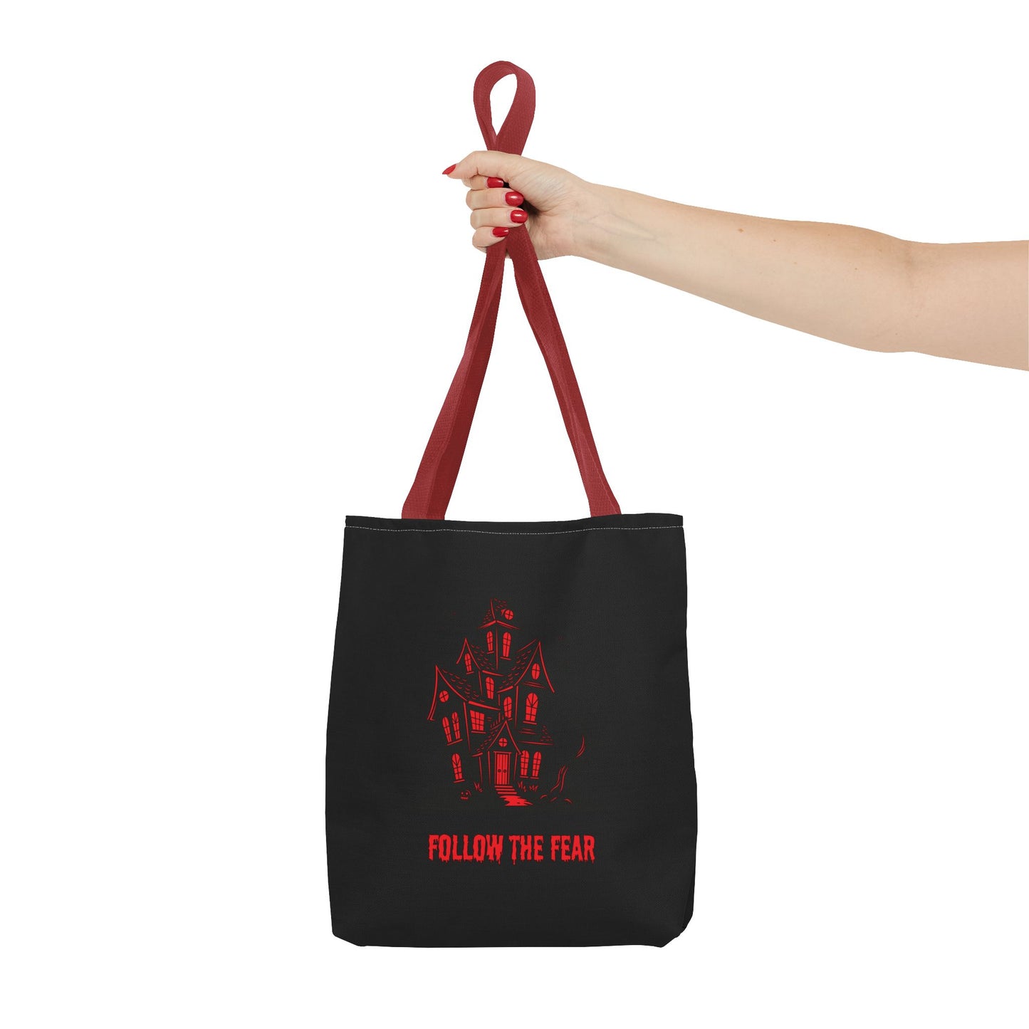 Spooky House Tote Bag – Follow the Fear Edition