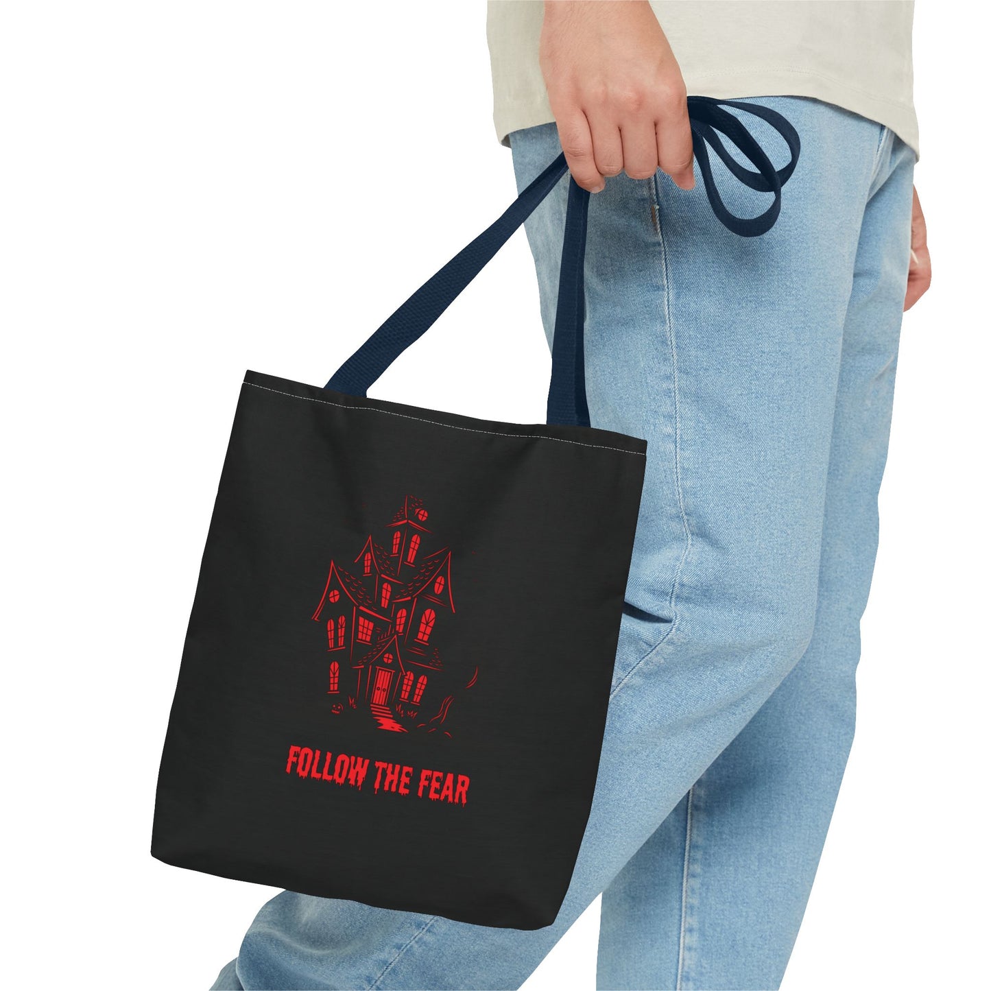 Spooky House Tote Bag – Follow the Fear Edition