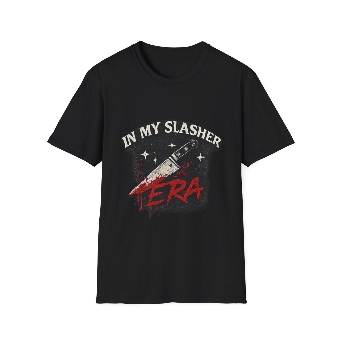 In My Slasher Era Shirt | Retro Horror Graphic Tee | Spooky Season Slasher Aesthetic T-Shirt | Haunted House FearFest®