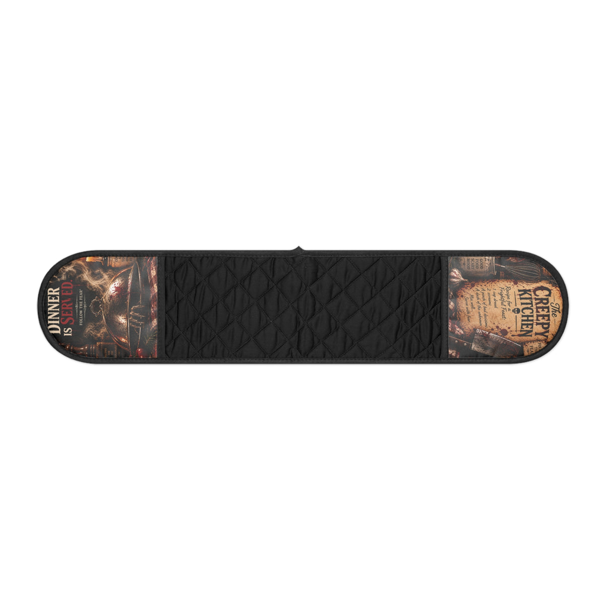 Dinner Is Served Double Oven Mitt | ITEM LOG 065