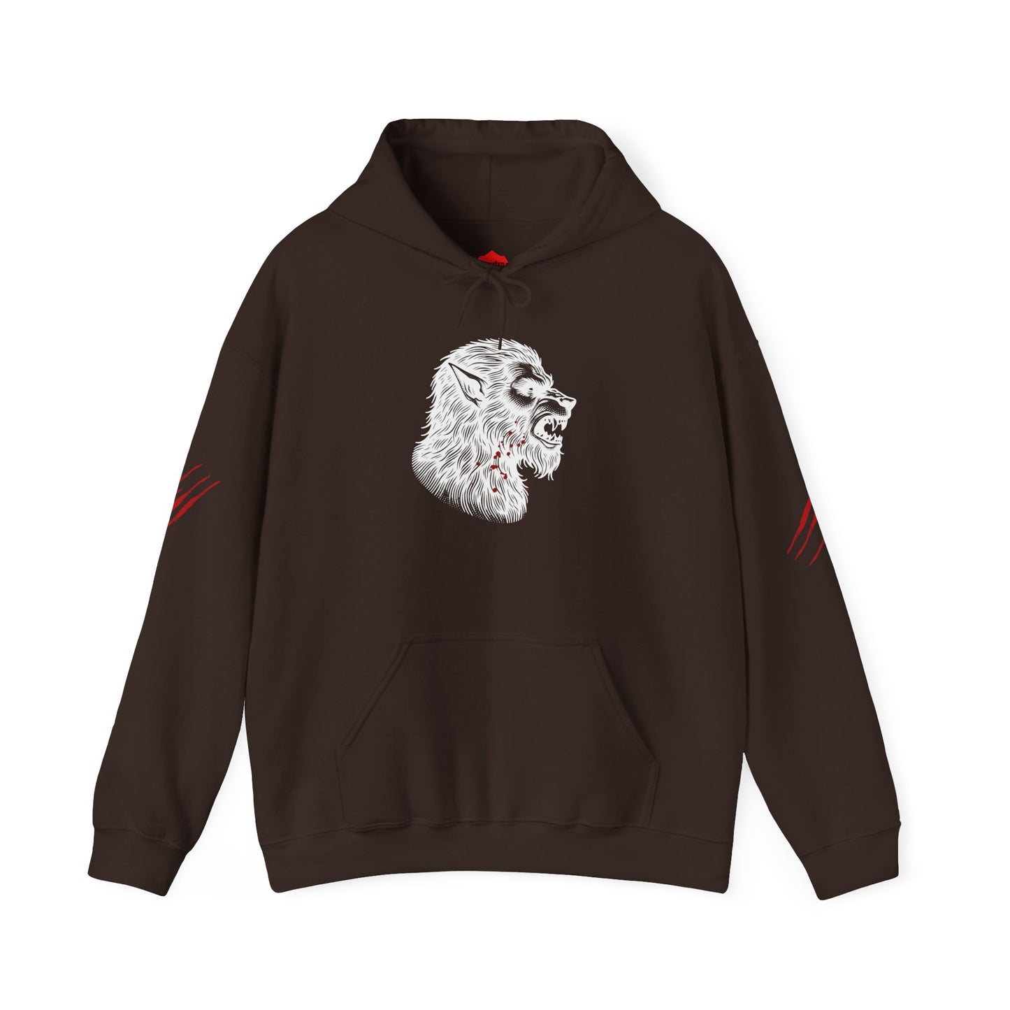 “Howl of the Night” Werewolf Hoodie – Unisex Heavy Blend Pullover