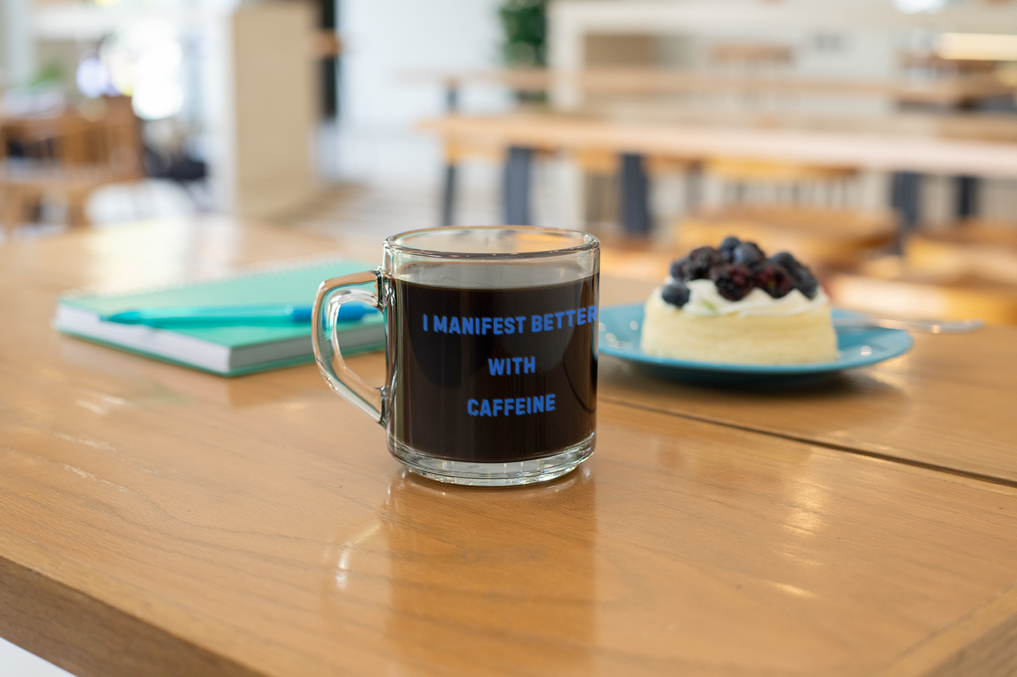glass mug motivation phrase